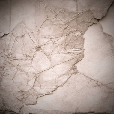 Eski toprak ve kirli lekelerle dolu bir arka plan. Boş eski kağıt çarşaf. Eski ve antika sanat konsepti. Karton, taş, beton ya da doğal mermer gibi desen.