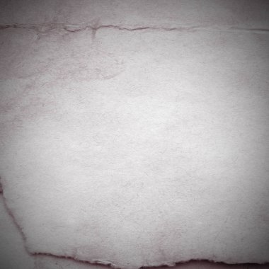 Eski toprak ve kirli lekelerle dolu bir arka plan. Boş eski kağıt çarşaf. Eski ve antika sanat konsepti. Karton, taş, beton ya da doğal mermer gibi desen.