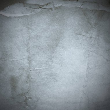 Eski toprak ve kirli lekelerle dolu bir arka plan. Boş eski kağıt çarşaf. Eski ve antika sanat konsepti. Karton, taş, beton ya da doğal mermer gibi desen 