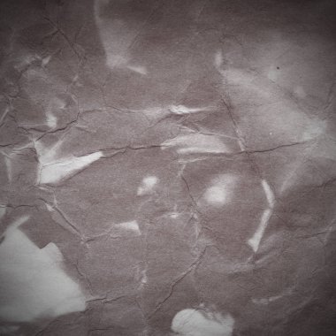 Eski toprak ve kirli lekelerle dolu bir arka plan. Boş eski kağıt çarşaf. Eski ve antika sanat konsepti. Karton, taş, beton ya da doğal mermer gibi desen. 