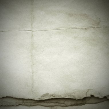 Eski toprak ve kirli lekelerle dolu bir arka plan. Boş eski kağıt çarşaf. Eski ve antika sanat konsepti. Karton, taş, beton ya da doğal mermer gibi desen.