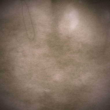Eski toprak ve kirli lekelerle dolu bir arka plan. Boş eski kağıt çarşaf. Eski ve antika sanat konsepti. Karton, taş, beton ya da doğal mermer gibi desen