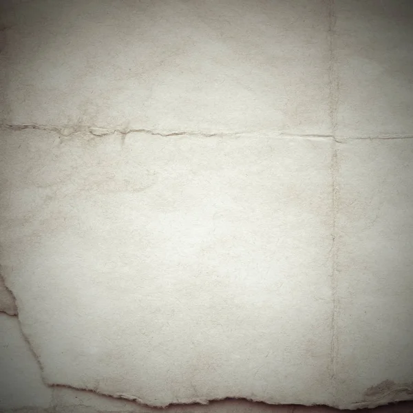 Eski toprak ve kirli lekelerle dolu bir arka plan. Boş eski kağıt çarşaf. Eski ve antika sanat konsepti. Karton, taş, beton ya da doğal mermer gibi desen.