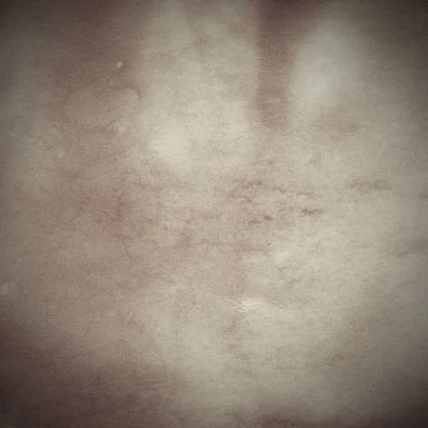 Eski toprak ve kirli lekelerle dolu bir arka plan. Boş eski kağıt çarşaf. Eski ve antika sanat konsepti. Karton, taş, beton ya da doğal mermer gibi desen.