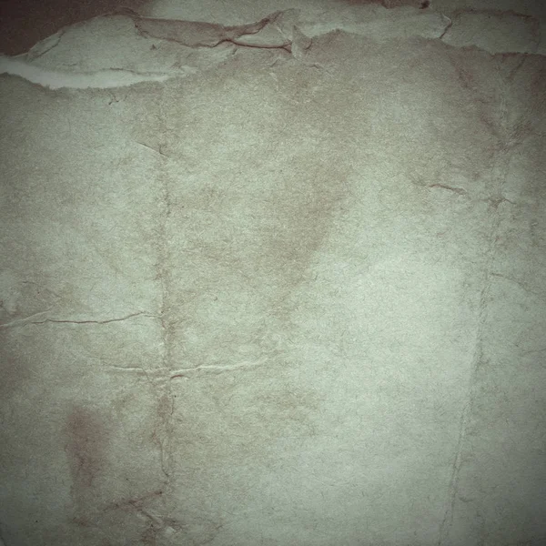 Eski toprak ve kirli lekelerle dolu bir arka plan. Boş eski kağıt çarşaf. Eski ve antika sanat konsepti. Karton, taş, beton ya da doğal mermer gibi desen