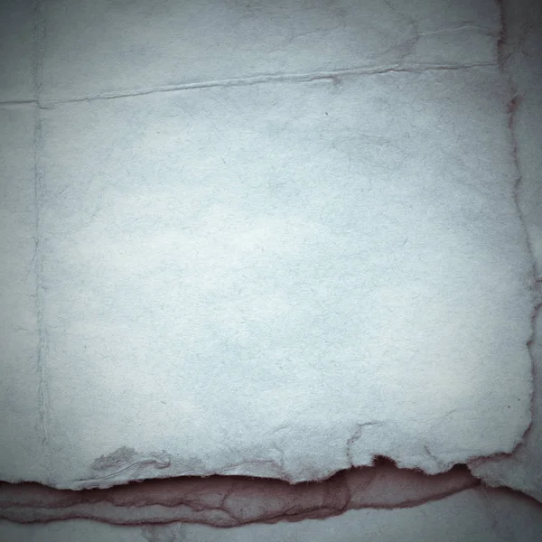 Eski toprak ve kirli lekelerle dolu bir arka plan. Boş eski kağıt çarşaf. Eski ve antika sanat konsepti. Karton, taş, beton ya da doğal mermer gibi desen