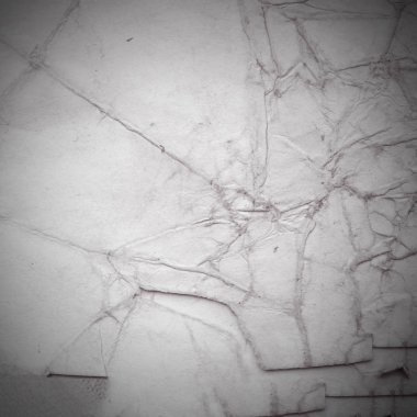 Eski toprak ve kirli lekelerle dolu bir arka plan. Boş eski kağıt çarşaf. Eski ve antika sanat konsepti. Karton, taş, beton ya da doğal mermer gibi desen.