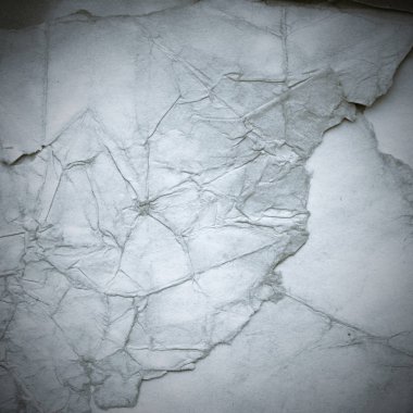 Eski toprak ve kirli lekelerle dolu bir arka plan. Boş eski kağıt çarşaf. Eski ve antika sanat konsepti. Karton, taş, beton ya da doğal mermer gibi desen 