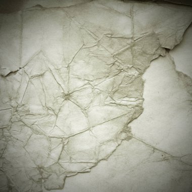 Eski toprak ve kirli lekelerle dolu bir arka plan. Boş eski kağıt çarşaf. Eski ve antika sanat konsepti. Karton, taş, beton ya da doğal mermer gibi desen.