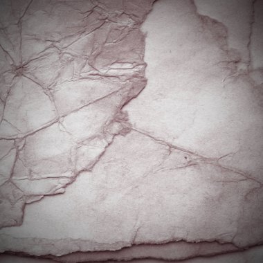 Eski toprak ve kirli lekelerle dolu bir arka plan. Boş eski kağıt çarşaf. Eski ve antika sanat konsepti. Karton, taş, beton ya da doğal mermer gibi desen.