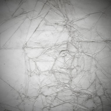 Eski toprak ve kirli lekelerle dolu bir arka plan. Boş eski kağıt çarşaf. Eski ve antika sanat konsepti. Karton, taş, beton ya da doğal mermer gibi desen.