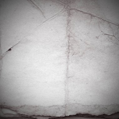 Eski toprak ve kirli lekelerle dolu bir arka plan. Boş eski kağıt çarşaf. Eski ve antika sanat konsepti. Karton, taş, beton ya da doğal mermer gibi desen. 