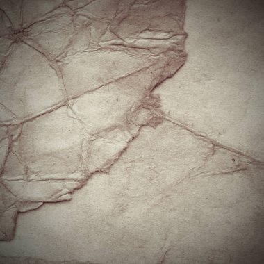 Eski toprak ve kirli lekelerle dolu bir arka plan. Boş eski kağıt çarşaf. Eski ve antika sanat konsepti. Karton, taş, beton ya da doğal mermer gibi desen.