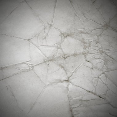 Eski toprak ve kirli lekelerle dolu bir arka plan. Boş eski kağıt çarşaf. Eski ve antika sanat konsepti. Karton, taş, beton ya da doğal mermer gibi desen. 