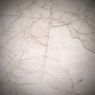 Eski toprak ve kirli lekelerle dolu bir arka plan. Boş eski kağıt çarşaf. Eski ve antika sanat konsepti. Karton, taş, beton ya da doğal mermer gibi desen 