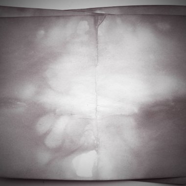 Eski toprak ve kirli lekelerle dolu bir arka plan. Boş eski kağıt çarşaf. Eski ve antika sanat konsepti. Karton, taş, beton ya da doğal mermer gibi desen. 