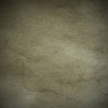 Eski toprak ve kirli lekelerle dolu bir arka plan. Boş eski kağıt çarşaf. Eski ve antika sanat konsepti. Karton, taş, beton ya da doğal mermer gibi desen.