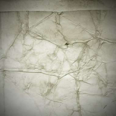 Eski toprak ve kirli lekelerle dolu bir arka plan. Boş eski kağıt çarşaf. Eski ve antika sanat konsepti. Karton, taş, beton ya da doğal mermer gibi desen.