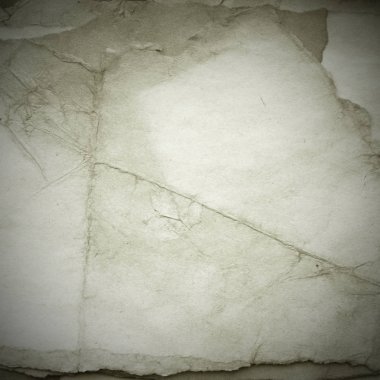 Eski toprak ve kirli lekelerle dolu bir arka plan. Boş eski kağıt çarşaf. Eski ve antika sanat konsepti. Karton, taş, beton ya da doğal mermer gibi desen.