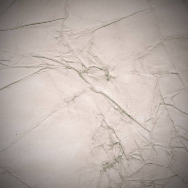 Eski toprak ve kirli lekelerle dolu bir arka plan. Boş eski kağıt çarşaf. Eski ve antika sanat konsepti. Karton, taş, beton ya da doğal mermer gibi desen 