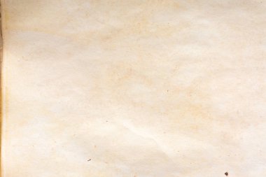 Eski kağıt çarşaf. Toz ve kirli lekelerle dolu boş bir arka plan. Eski ve antika sanat konsepti. Ayrıntılı yakın çekim stüdyo çekimi. Ön manzara. Ayarlanmış