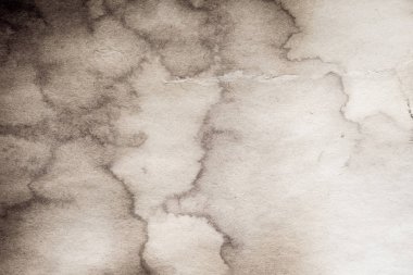 Eski kağıt çarşaf. Toz ve kirli lekelerle dolu boş bir arka plan. Eski ve antika sanat konsepti. Ayrıntılı yakın çekim stüdyo çekimi. Ön manzara. Ayarlanmış