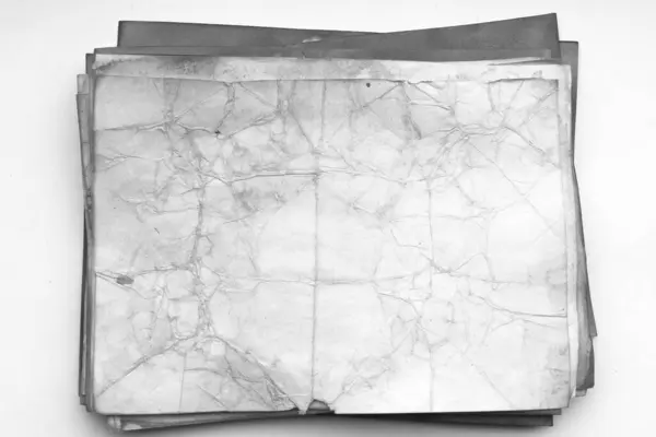 Aged Paper Sheet Blank Old Background Dust Dirty Stains Vintage — 스톡 사진