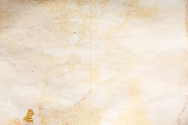 Aged Paper Sheet Blank Old Background Dust Dirty Stains Vintage — 스톡 사진