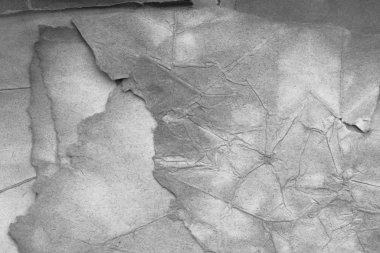 Eski kağıt çarşaf. Toz ve kirli lekelerle dolu boş bir arka plan. Eski ve antika sanat konsepti. Ayrıntılı yakın çekim stüdyo çekimi. Ön manzara. Ayarlanmış