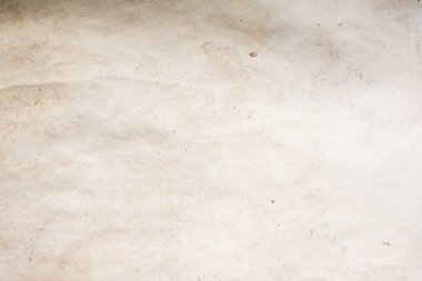 Eski kağıt çarşaf. Toz ve kirli lekelerle dolu boş bir arka plan. Eski ve antika sanat konsepti. Ayrıntılı yakın çekim stüdyo çekimi. Ön manzara. Ayarlanmış