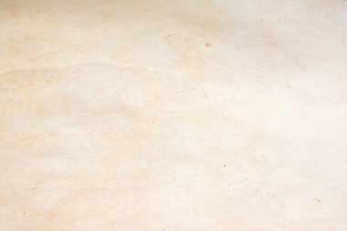 Eski kağıt çarşaf. Toz ve kirli lekelerle dolu boş bir arka plan. Eski ve antika sanat konsepti. Ayrıntılı yakın çekim stüdyo çekimi. Ön manzara. Ayarlanmış