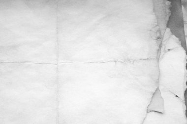 Eski kağıt çarşaf. Toz ve kirli lekelerle dolu boş bir arka plan. Eski ve antika sanat konsepti. Ayrıntılı yakın çekim stüdyo çekimi. Ön manzara. Ayarlanmış