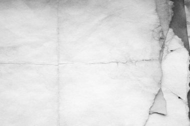 Eski kağıt çarşaf. Toz ve kirli lekelerle dolu boş bir arka plan. Eski ve antika sanat konsepti. Ayrıntılı yakın çekim stüdyo çekimi. Ön manzara. Ayarlanmış