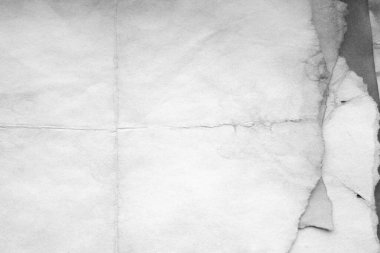 Eski kağıt çarşaf. Toz ve kirli lekelerle dolu boş bir arka plan. Eski ve antika sanat konsepti. Ayrıntılı yakın çekim stüdyo çekimi. Ön manzara. Ayarlanmış