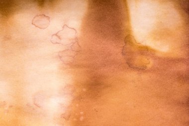 Eski kağıt çarşaf. Toz ve kirli lekelerle dolu boş bir arka plan. Eski ve antika sanat konsepti. Ayrıntılı yakın çekim stüdyo çekimi. Ön manzara. Ayarlanmış