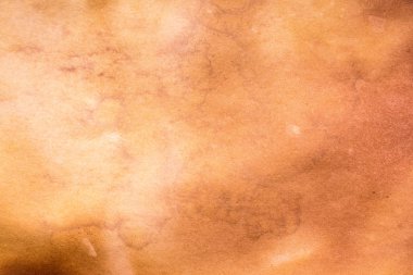 Eski kağıt çarşaf. Toz ve kirli lekelerle dolu boş bir arka plan. Eski ve antika sanat konsepti. Ayrıntılı yakın çekim stüdyo çekimi. Ön manzara. Ayarlanmış