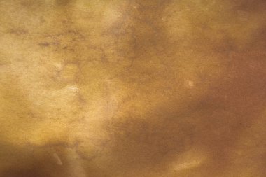 Aged paper sheet. Blank old background with dust and dirty stains. Vintage and antique art concept. Poster mockup. Detailed closeup studio shot. Front view. Toned