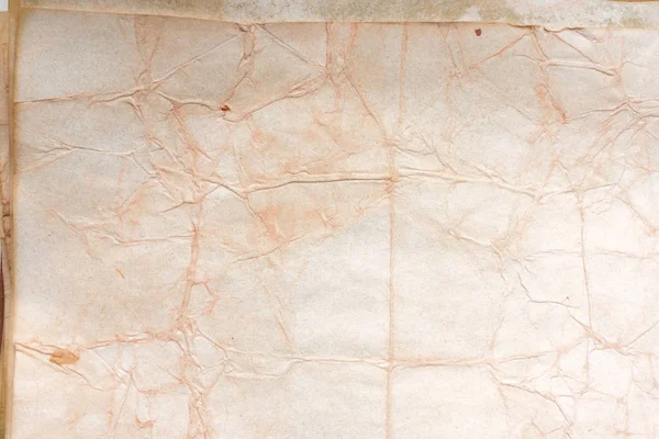 Aged Paper Sheet Blank Old Background Dust Dirty Stains Vintage — 图库照片