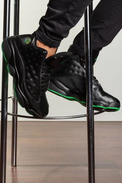 Новий Прекрасний Барвистий Милий Джордан Ейр Макс Працює Взуття Кросівки — стокове фото