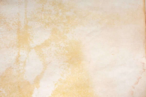 Aged Paper Sheet Blank Old Background Dust Dirty Stains Vintage — ストック写真