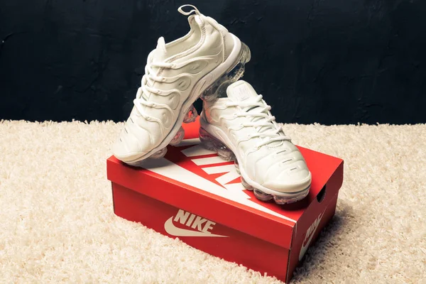 Neue Schöne Bunte Und Schöne Nike Air Max Laufschuhe Turnschuhe — Stockfoto