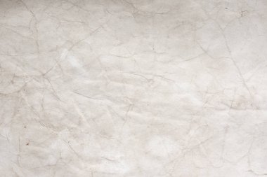 Aged paper sheet. Blank old background with dust and dirty stains. Vintage and antique art concept. Poster mockup. Detailed closeup studio shot. Front view. Toned