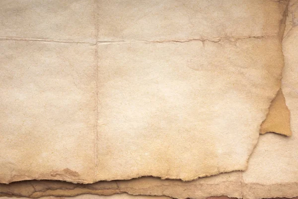 Aged Paper Sheet Blank Old Background Dust Dirty Stains Vintage — Stok fotoğraf