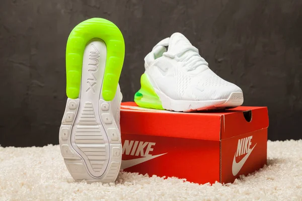 Nové Krásné Barevné Pěkné Běžecké Boty Nike Air Max Tenisky — Stock fotografie