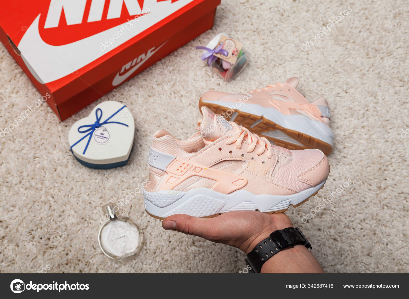 Nike hotsell huarache colorido