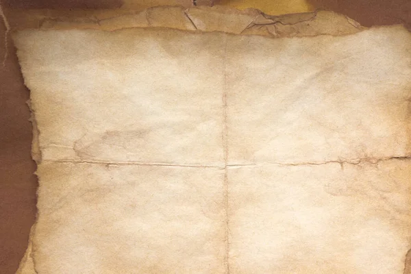 Aged Paper Sheet Blank Old Background Dust Dirty Stains Vintage — 图库照片