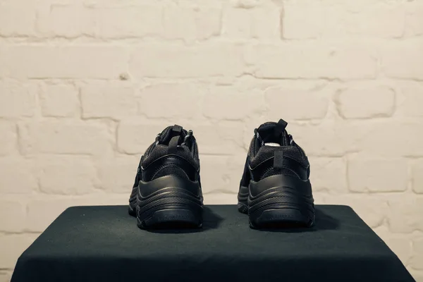 Nieuwe Mooie Kleurrijke Mooie Balenciaga Hardloopschoenen Sneakers Trainers Toont Het — Stockfoto