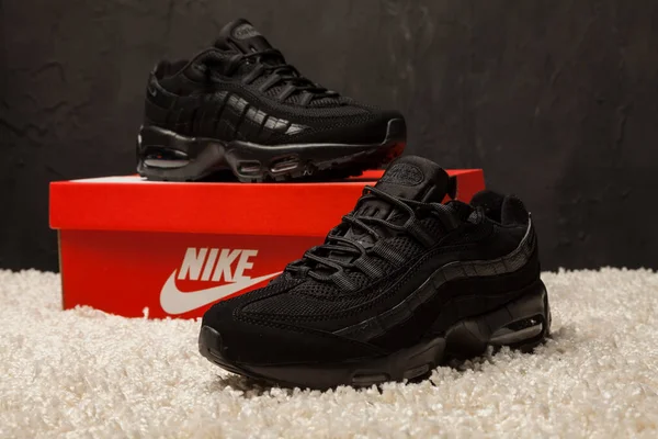 Nové Krásné Barevné Pěkné Běžecké Boty Nike Air Max Tenisky — Stock fotografie