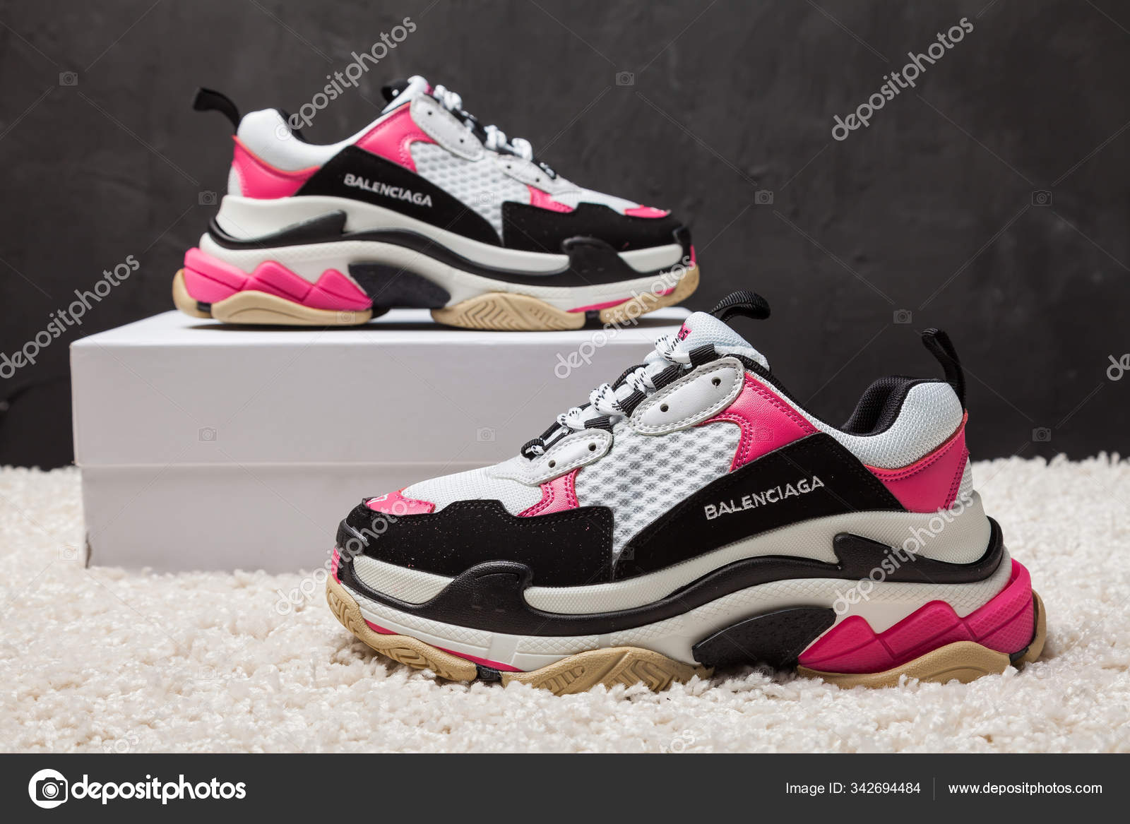 Colorful balenciaga clearance shoes