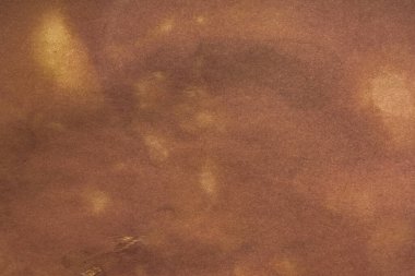 Aged paper sheet. Blank old background with dust and dirty stains. Vintage and antique art concept. Poster mockup. Detailed closeup studio shot. Front view. Toned